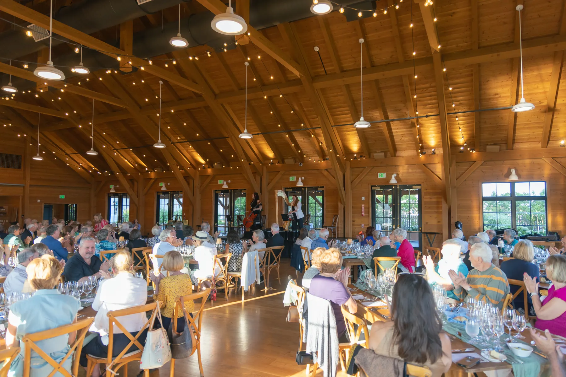 The hall at The Lake House during A Night to Remember